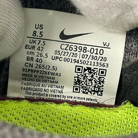 Nike Space Hippie 04 CZ6398 010 Black/Volt-White New Men's Size 8.5 - Picture 12 of 14